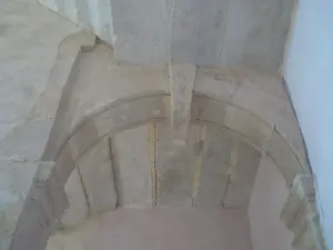 Clef de voûte de l'escalier