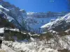 Gavarnie - todavía cirque glaciación en marzo (© JE)