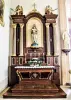 Altar da Virgem, na igreja (© JE)
