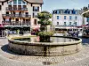 Fontaine, place Albert Ferry (© JE)