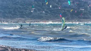 Spot idéal pour le kitesurf