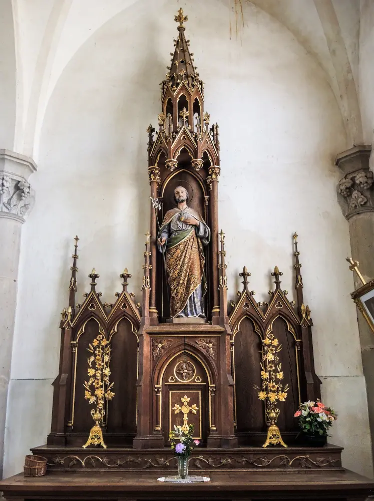 Girmont-Val-d'Ajol - Altar del Sagrado Corazón de Jesús (© JE)