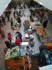 Granville - Une vue sur le marché couvert