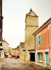 Bell tower of the Notre-Dame des Ormeaux church (© JE)