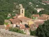 The medieval village of Grimaud