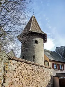 Torre del antiguo castillo (© J.E.)