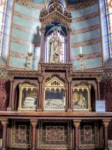 Altar relicario de Santa Charitine (© J.E.)