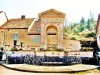 Grande fontaine au centre du bourg (© Jean Espirat)