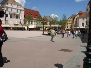 Pedestrian area