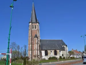 The church of Saint-Vaast