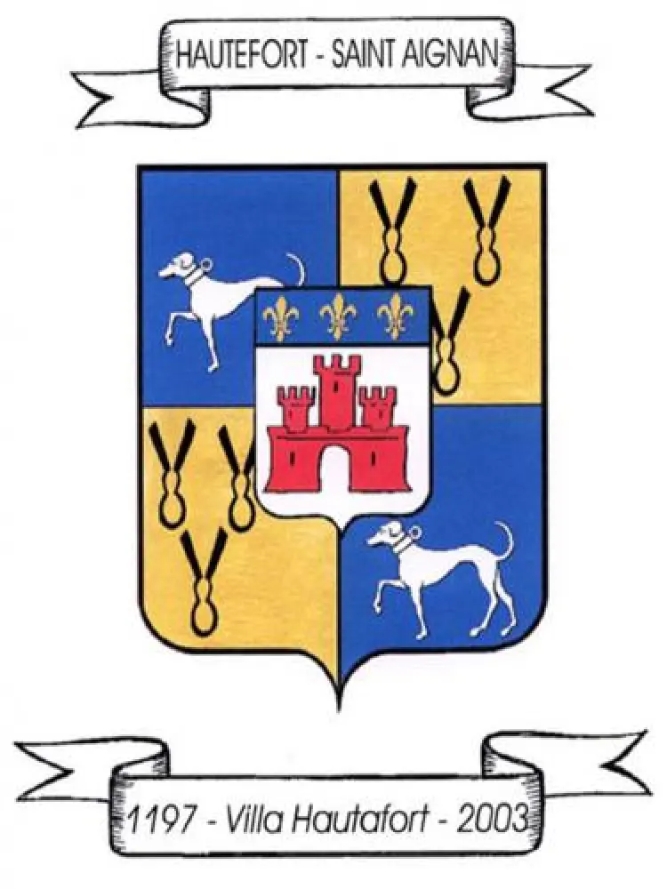 Hautefort - Blason de Hautefort