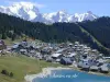 Hauteluce - Les Saisies et le Mont Blanc