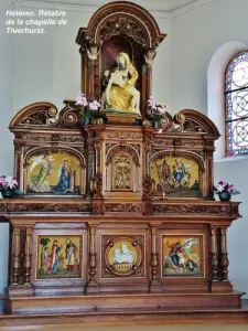 Altarpiece of the Thierhurst chapel (© Jean Espirat)