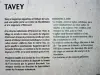 Tavey - Información sobre Tavey (© JE)