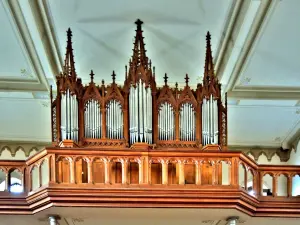 The organ of the church (© J.E)