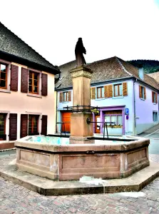 Fountain Saint Pancrace (© J.E)