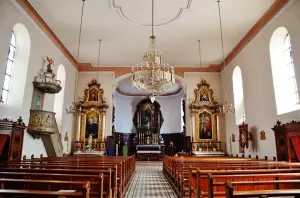 Grentzingen - Interior of the Church of Saint Martin