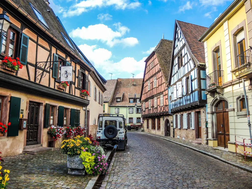 Kaysersberg Vignoble - Kientzheim - Route de Riquewihr (© J.E)