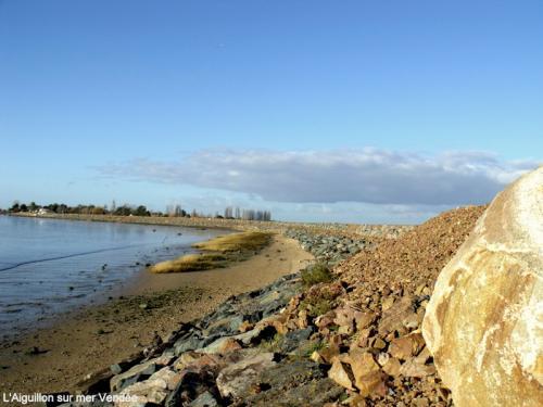 L'Aiguillon-sur-Mer - La presa que fracasó en febrero de 2010