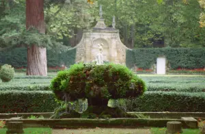 Jardin du château de La Barben