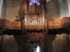 Orgelgehäuse der Abteikirche