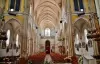 Het interieur van de kerk Notre-Dame