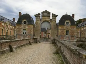 La Ferté-Saint-Aubin Castle - Entry