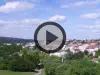 Video montage of the town seen from the sky