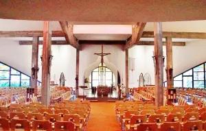 L'intérieur de l'église Saint-Augustin