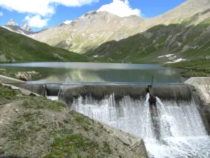 Arrivée au lac de Goléon