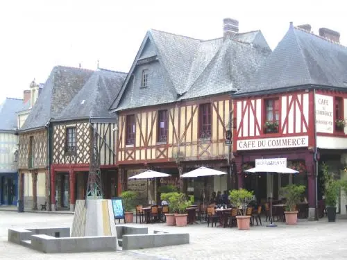 La Guerche-de-Bretagne - Place Charles de Gaulle