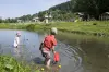 Pôle loisirs, plan d'eau des petits et plaine des jeux (© BIT Alpe du Grand Serre)