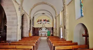 El interior de la iglesia de San Víctor