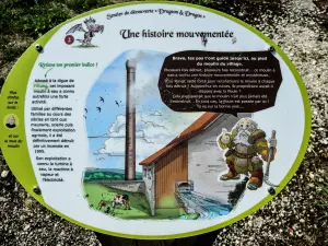 Informations sur l'ancien moulin (© J.E)