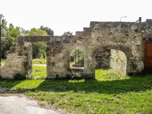 Ruines de l'ancien moulin (© J.E)