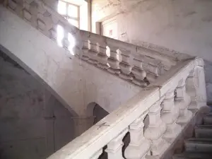 L'escalier du couvent des Carmes