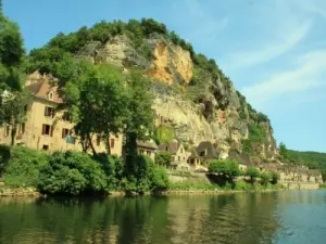 La Roque-Gageac und die Dordogne