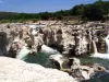 Sautadet waterfalls