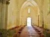 Circles - The interior of the church