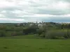 Vista di Harsault dalla cima del Thunimont