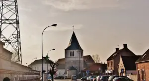 The town