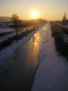 Canal de nieve