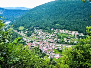 Laissey, seen from Vaite belvedere (© J.E)