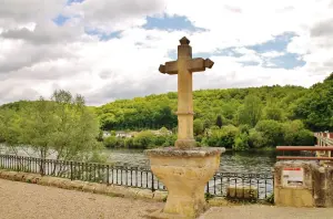 cruzar el río Dordoña