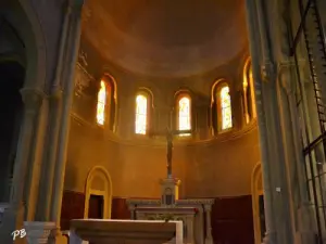 Interior of Saint-Jean-Baptiste church