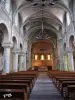 Intérieur de l'église Saint-Jean-Baptiste