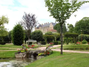 View of the château