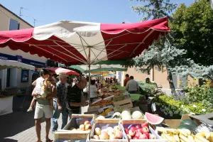 Provençaalse markt - Laragne - donderdagochtend