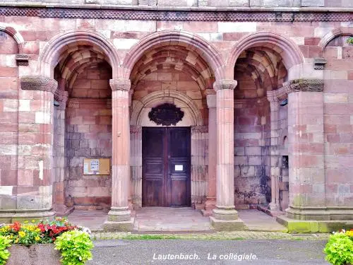 Lautenbach - Porch of college (© Jean Espirat)