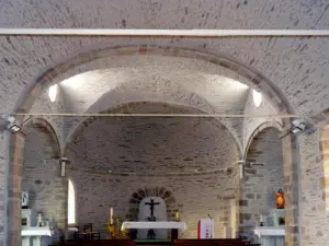 Interior of the church